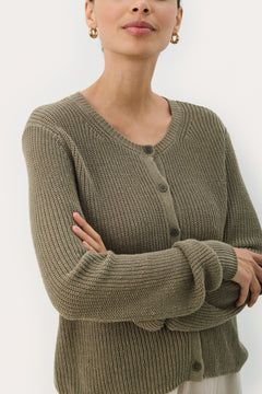 Part Two Gigia Linen Blend Cardigan