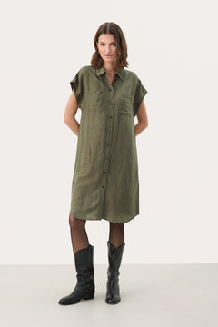 Part Two Ellena Linen Dress