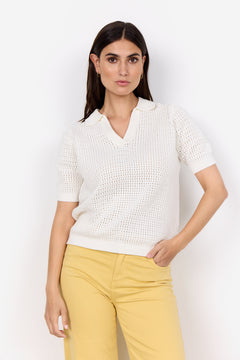 Soya Concept Denefa Cotton Polo Sweater