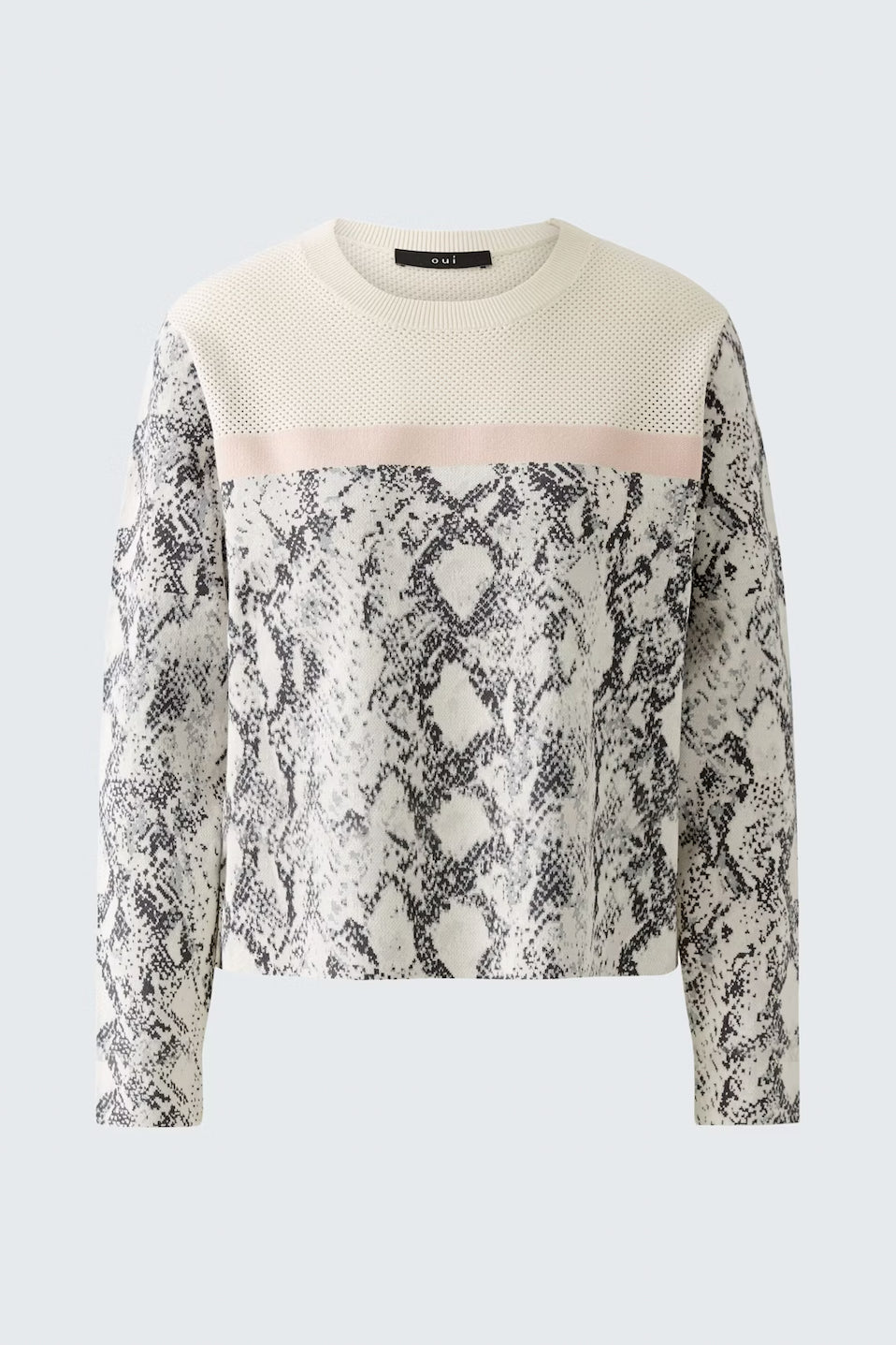 Oui Textured Knit Sweater