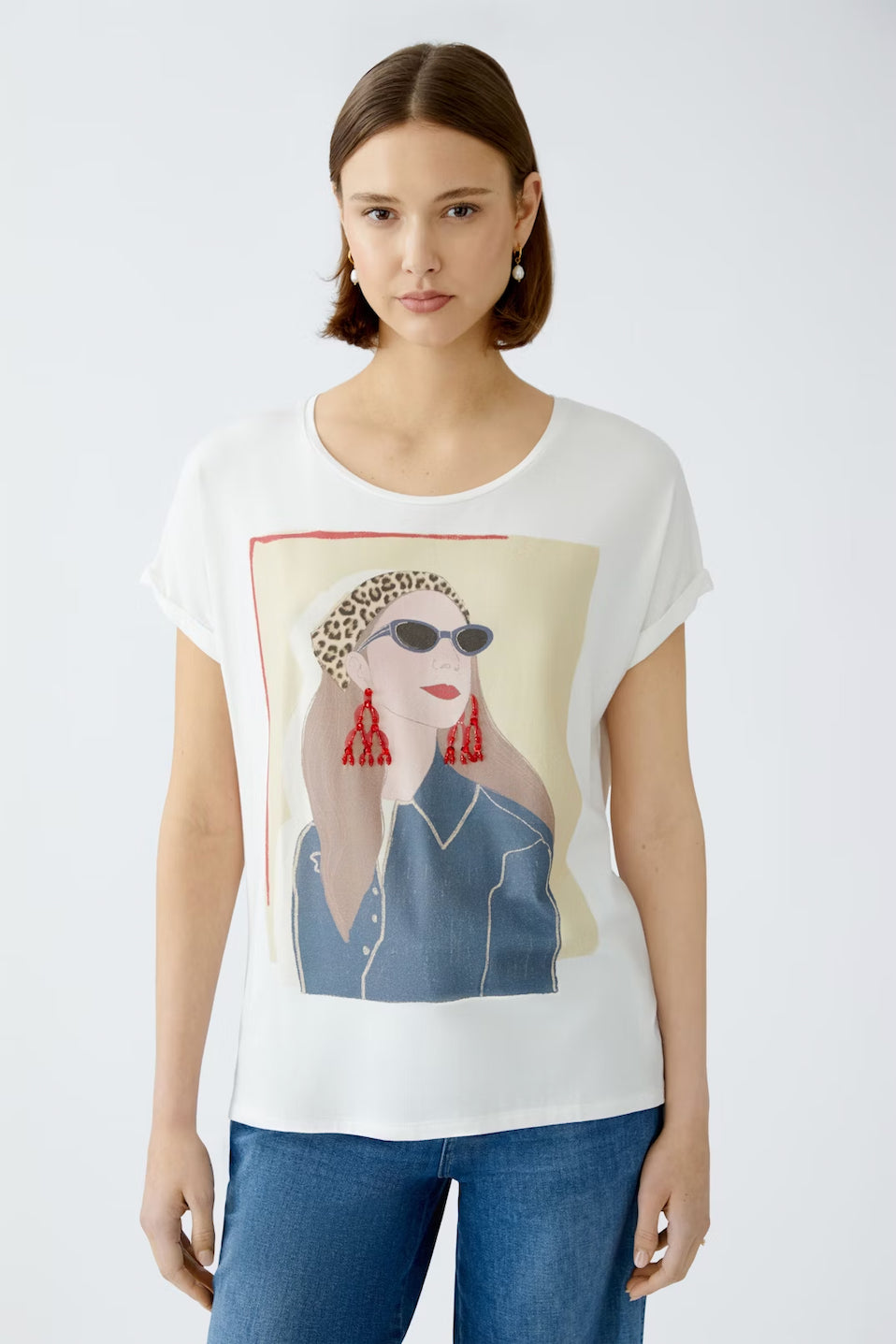 Oui Earring T-Shirt