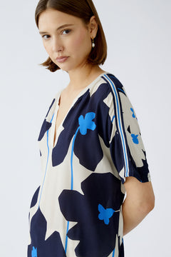 Oui Floral Print Blouse