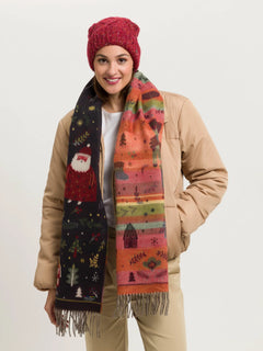 Fraas Christmas Cashmink Scarf