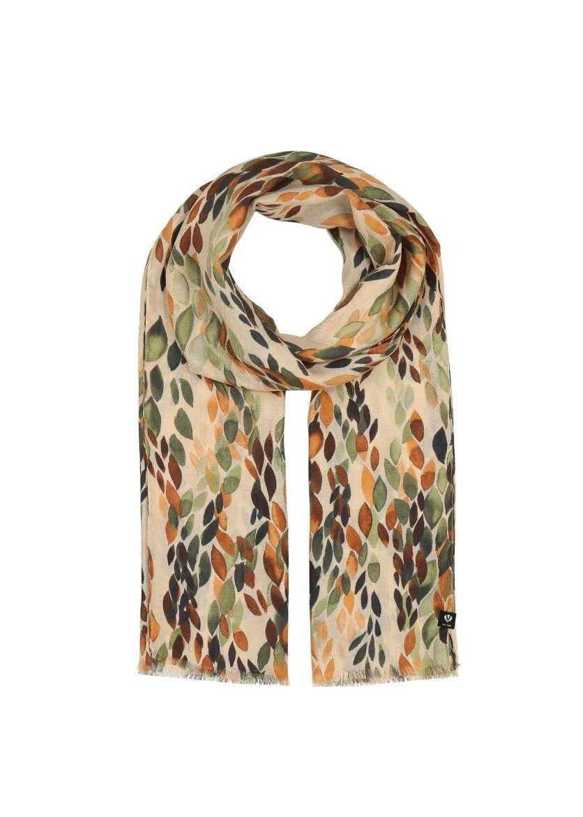 Fraas Sustainability Edition Leaf Scarf