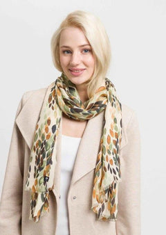 Fraas Sustainability Edition Leaf Scarf