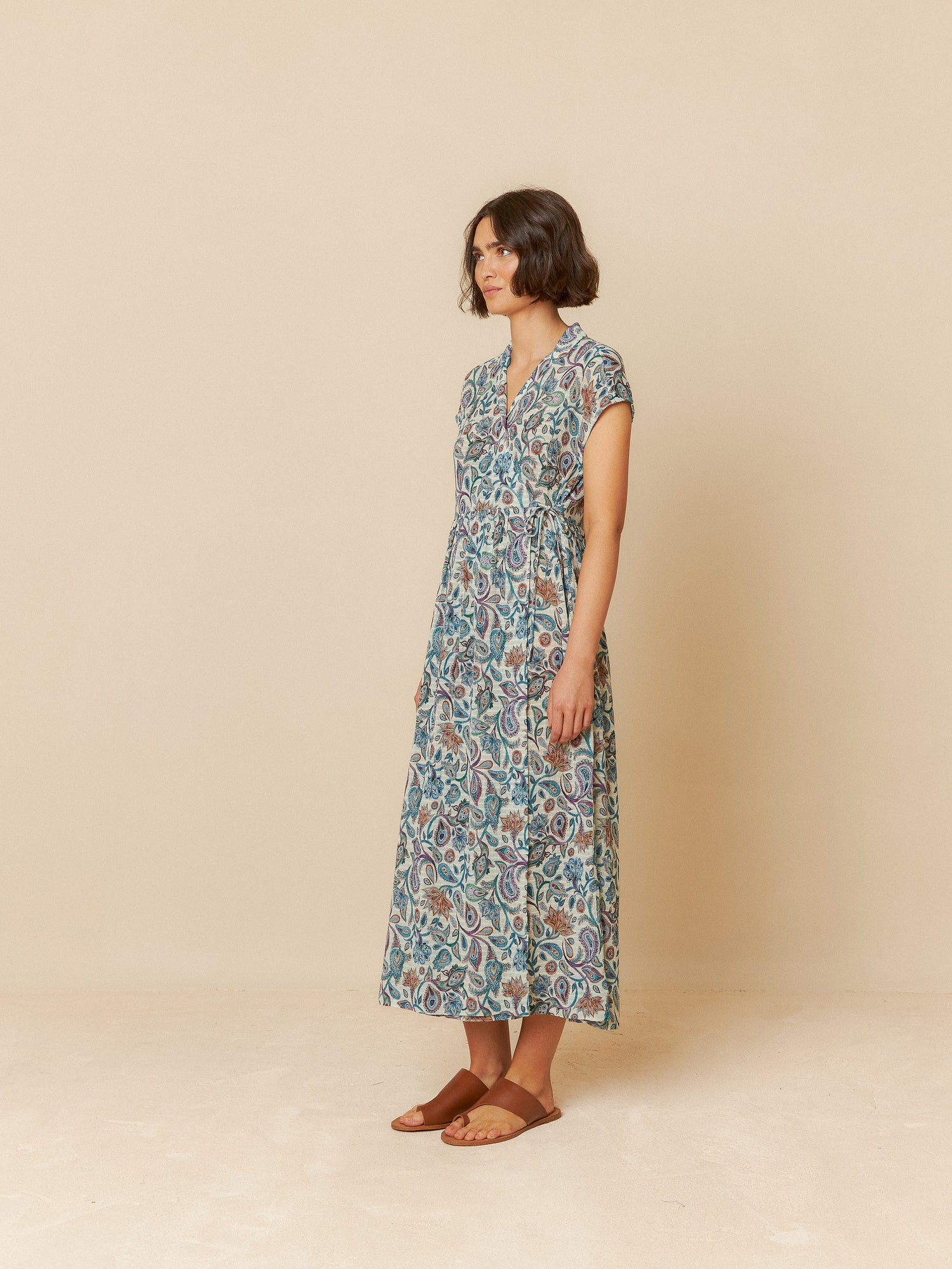 Indi & Cold Paisley Print Dress