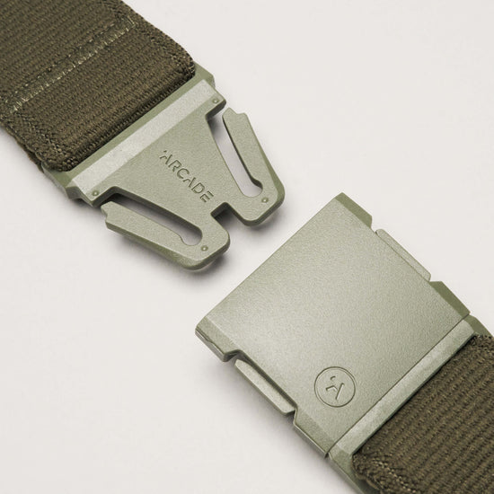 Arcade Unisex Atlas Stretch Belt (Ivy Green)