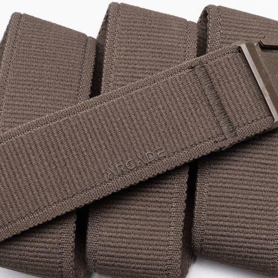 Arcade Unisex Atlas Stretch Belt (Med Brown)