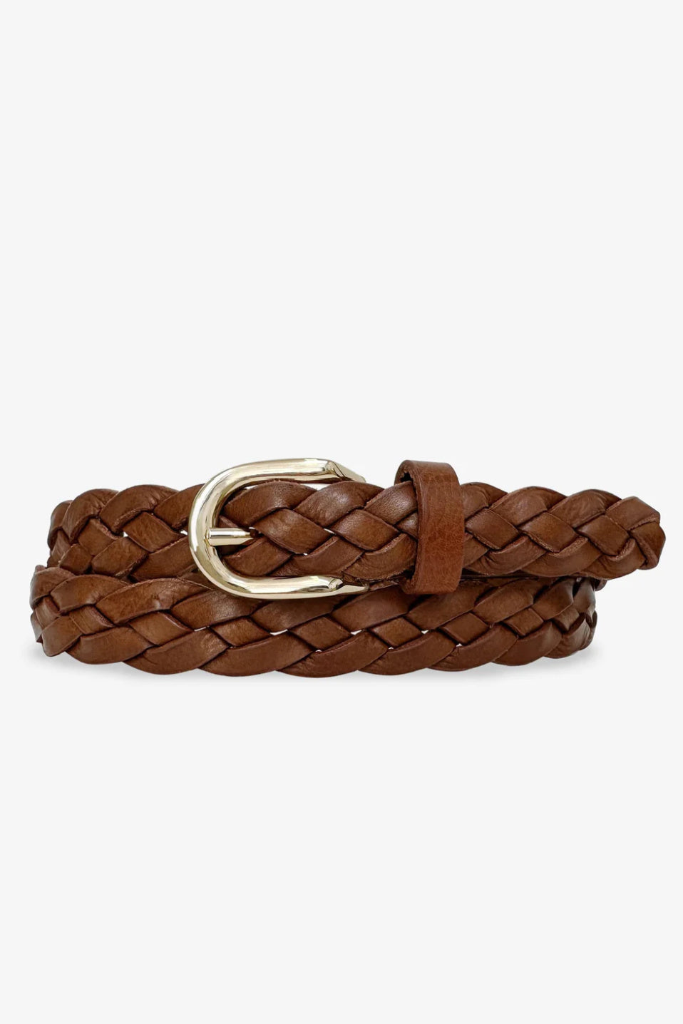 Brave Avani Woven Vachetta leather Belt