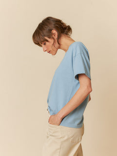 Indi & Cold V-Neck Cotton T-Shirt