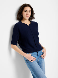 Nic + Zoe Easy Texture Sweater