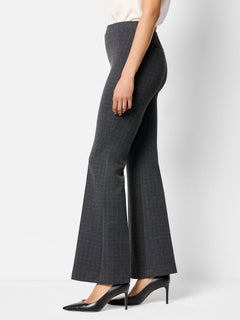 Nic + Zoe Pinstripe Ponte Boot Leg Pants