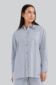 🇨🇦 Fig Leidy Linen Blend Shirt