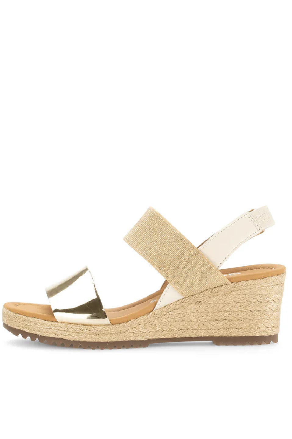 Gabor Metalic Wedge Sandal