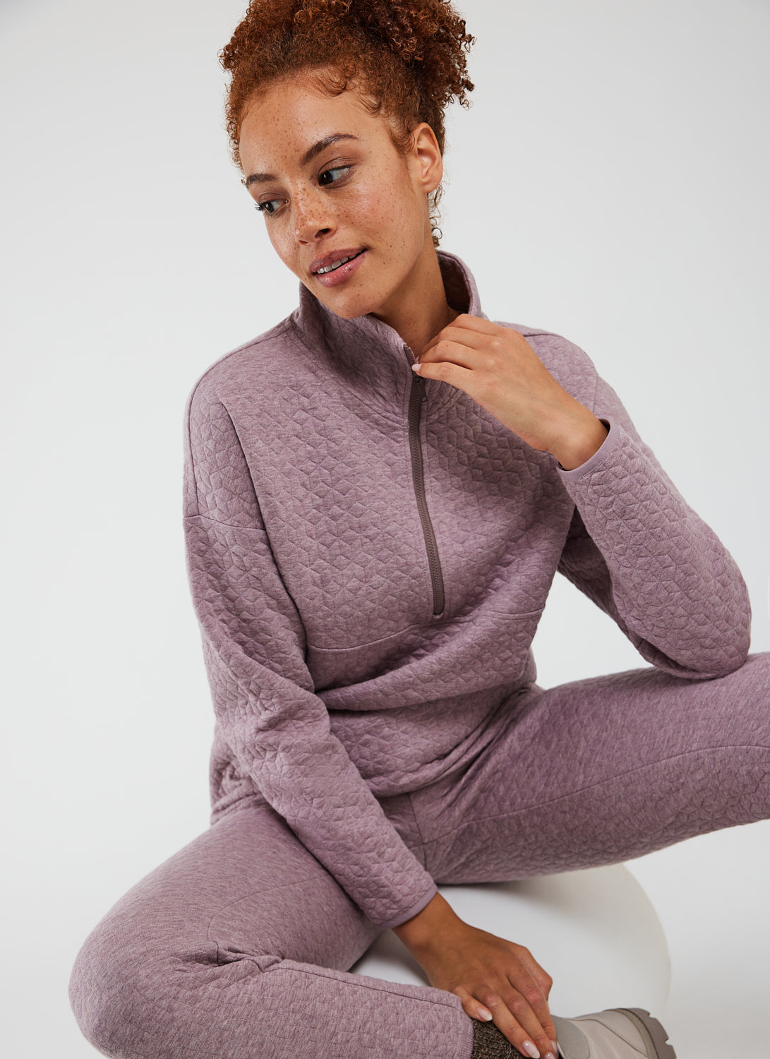 Fig Inga Long Zip Top