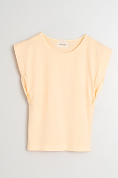 Indi & Cold Cap Sleeve Modern Cotton T-Shirt