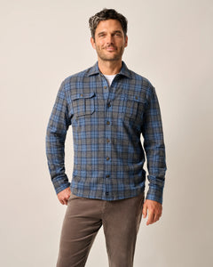 Johnnie-O Waites Stretch Flannel Lodge Shirt