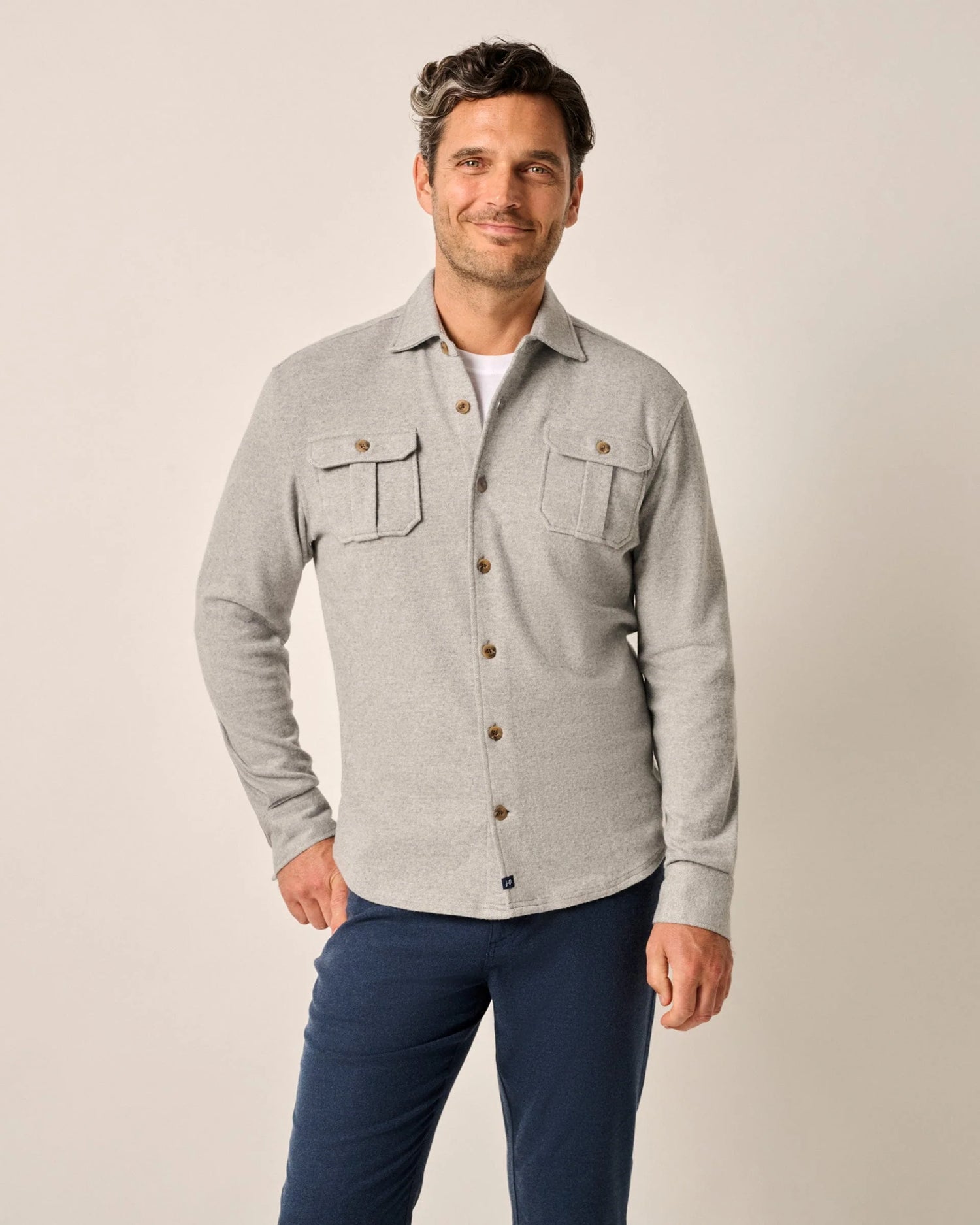 Johnnie-O Brayden Stretch Flannel Lodge Shirt