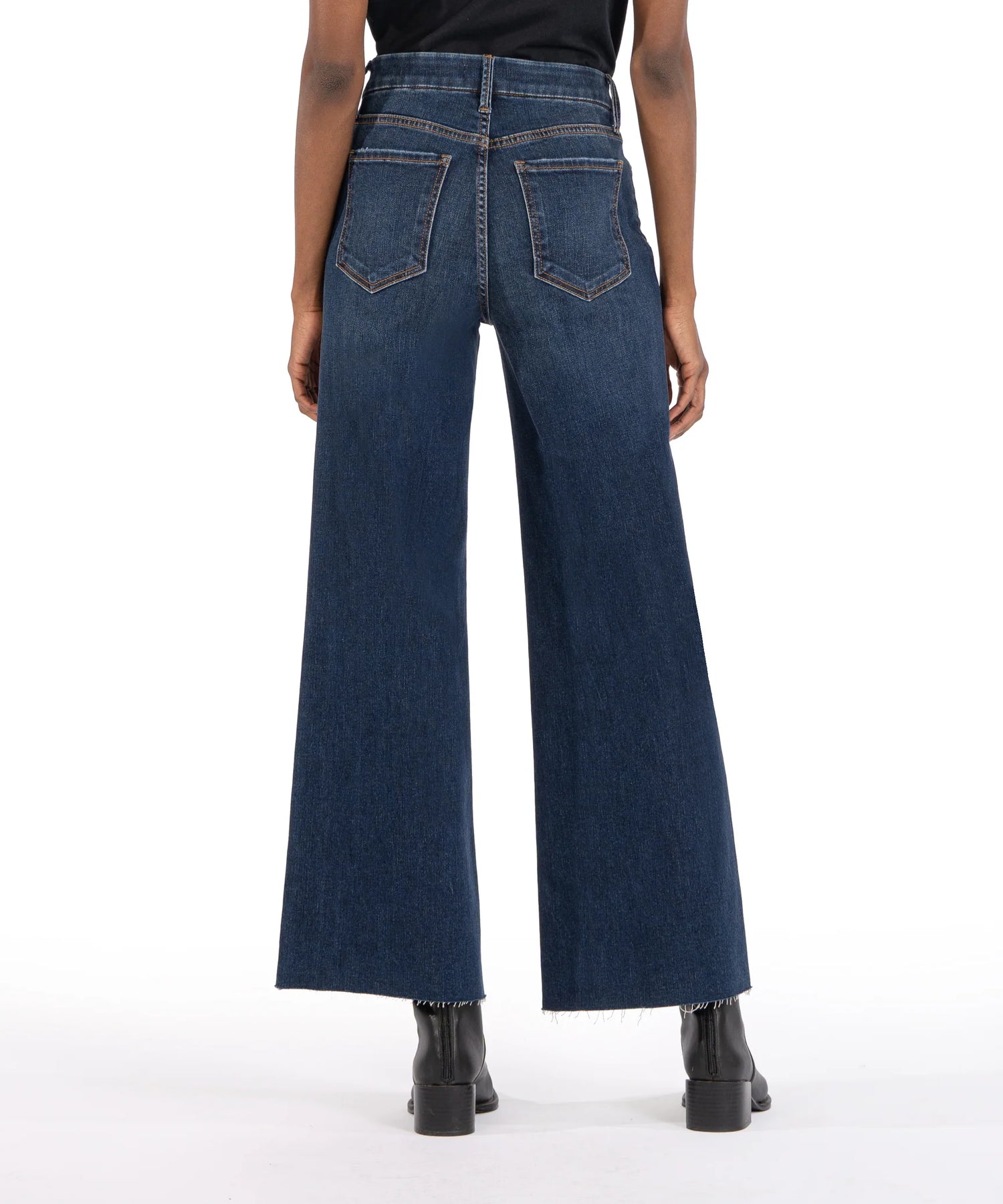 Kut From The Kloth Meg Wide Leg Jean (Exhibited Wash)