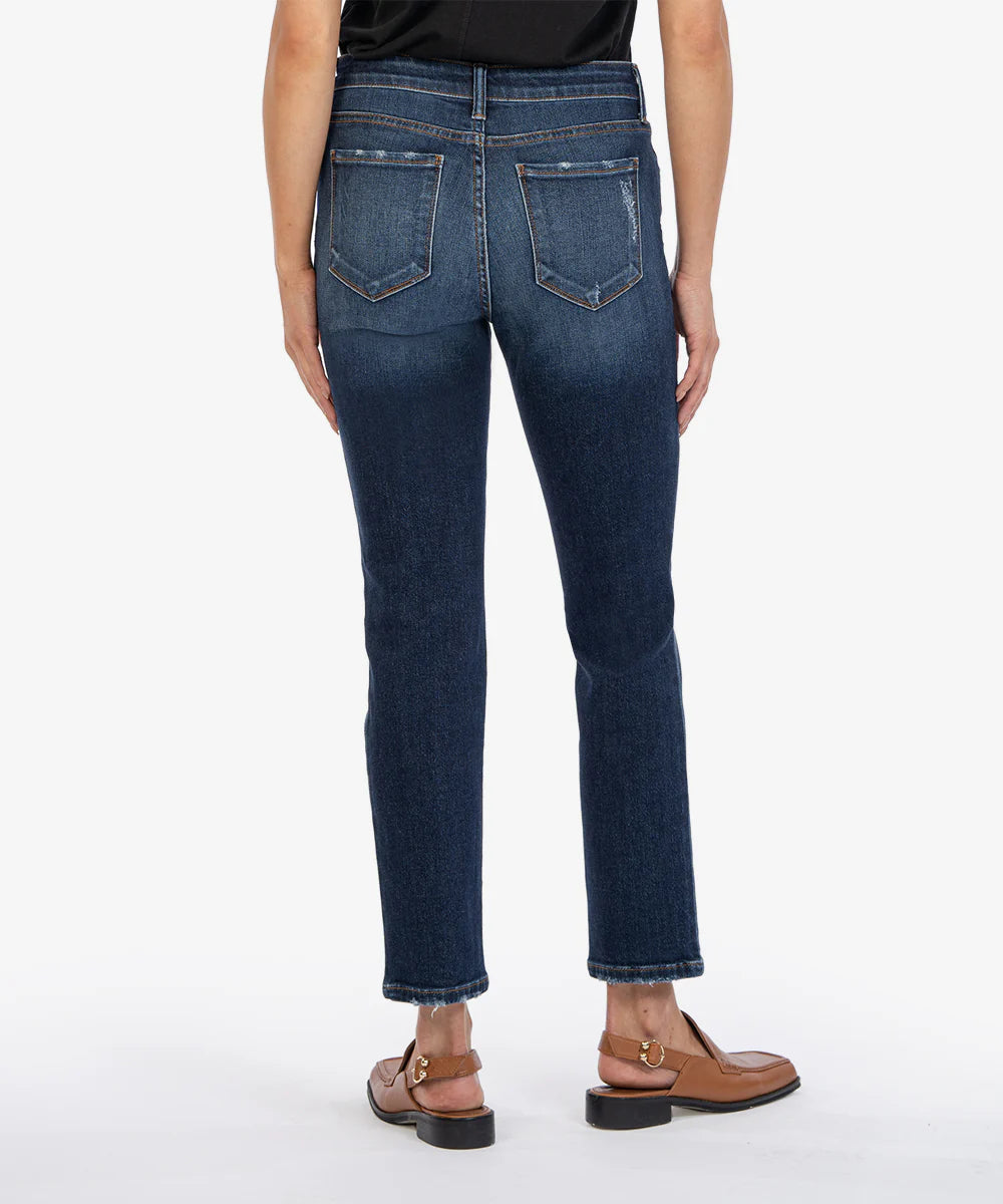 Kut From The Kloth Reese Mid Rise Straight Jeans