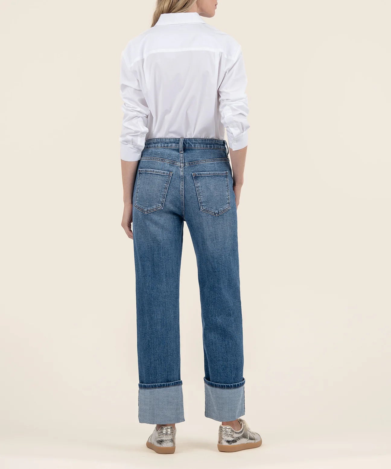 Kut From The Kloth Sienna High Rise Wide Leg Jean (Alert Wash)