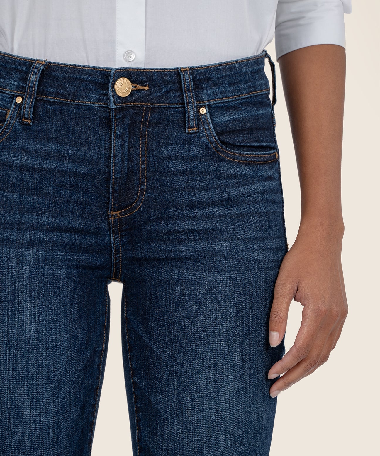 Kut From The Kloth Catherine Mid Rise Boyfriend Jeans (Abelia Wash)