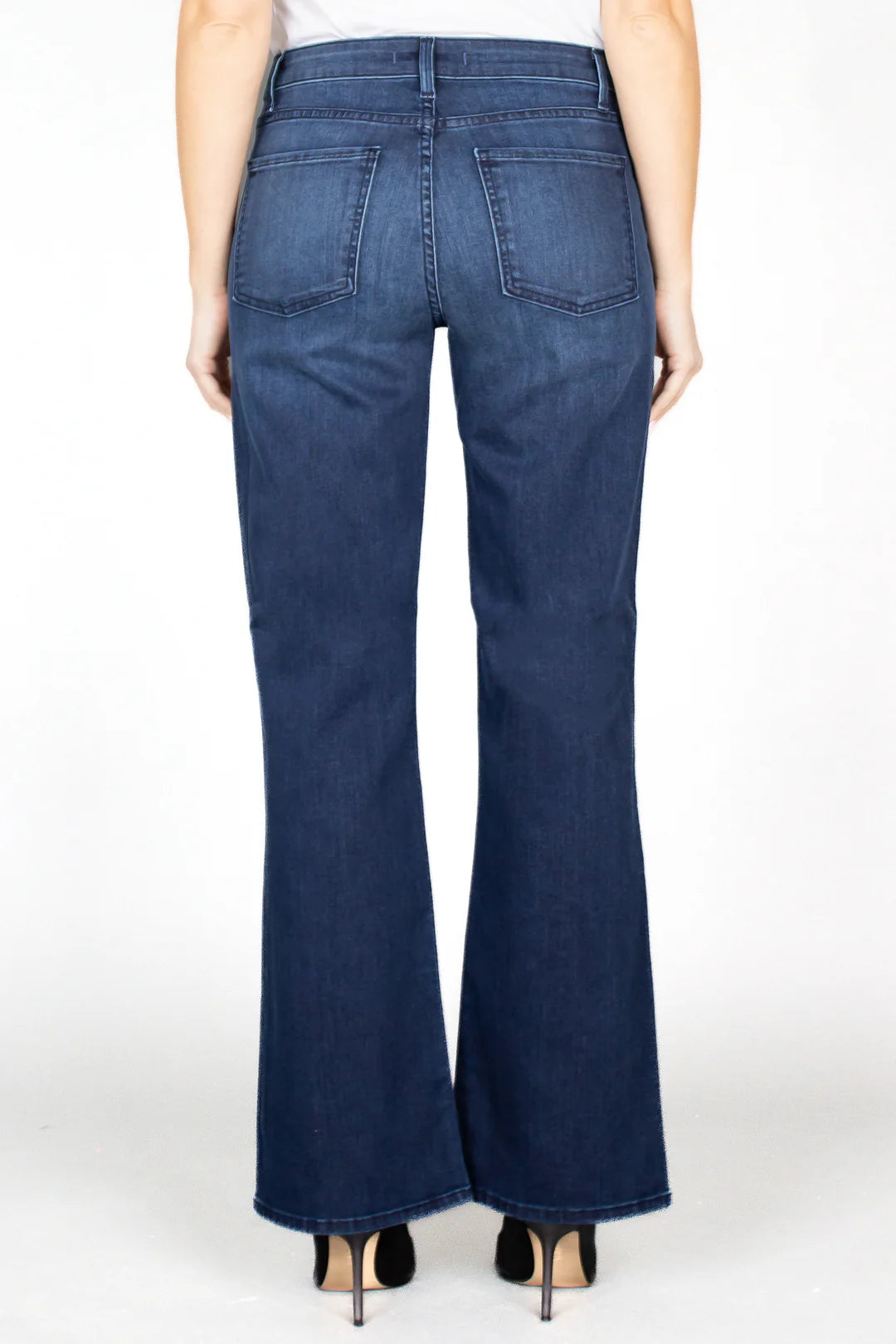 Fidelity Katie Wide Leg Premium Denim (Piper Blue)