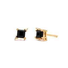 Leah Yard Mini Diana Stud Onyx