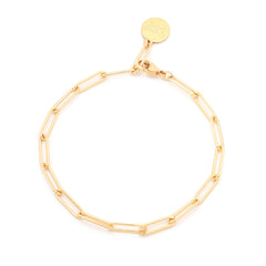 Leah Yard Paperclip Bracelet 14K Gold Filled