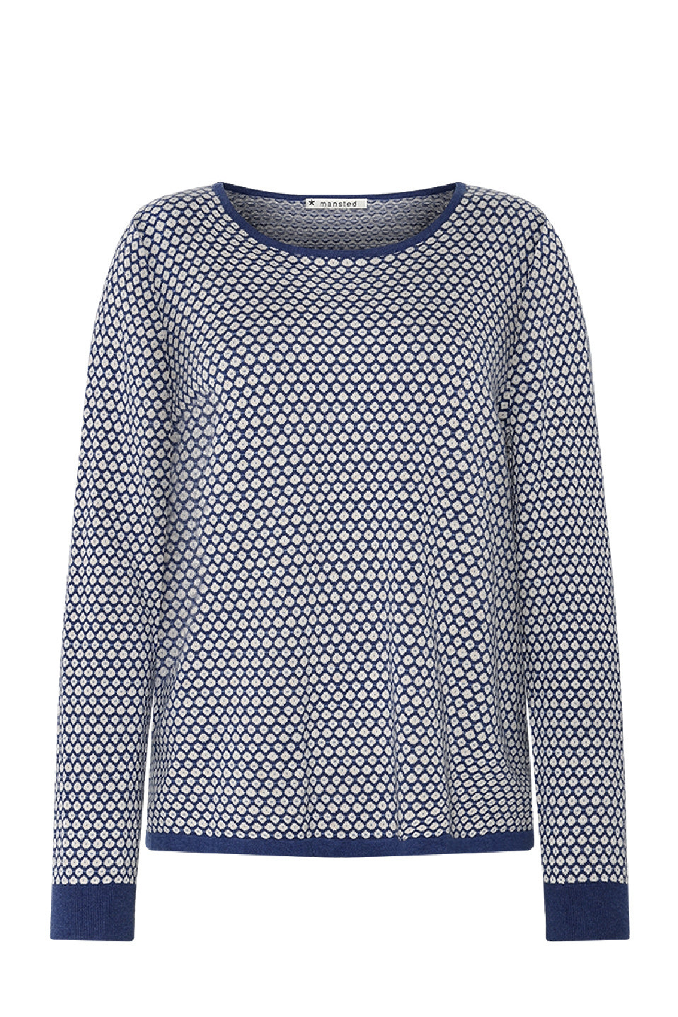 Mansted London Long Sleeve Cotton Sweater