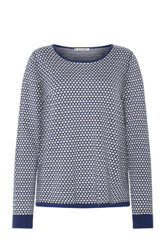 Mansted London Long Sleeve Cotton Sweater