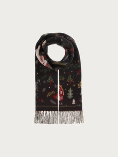 Fraas Christmas Cashmink Scarf