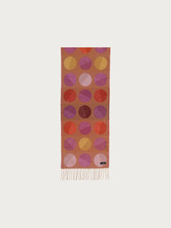 Fraas Divided Dots Woven Cashmink Scarf