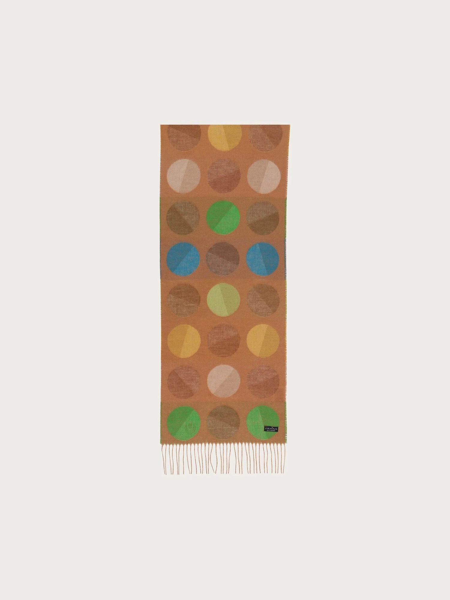 Fraas Divided Dots Woven Cashmink Scarf