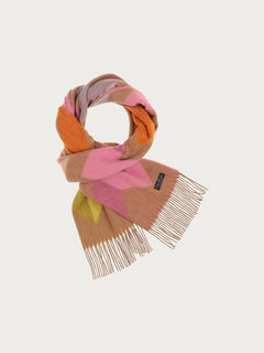 Fraas Divided Chevron Zig Zag Eco Cashmink Scarf