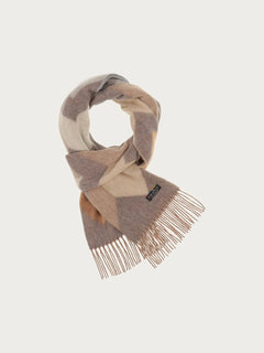 Fraas Divided Chevron Zig Zag Eco Cashmink Scarf