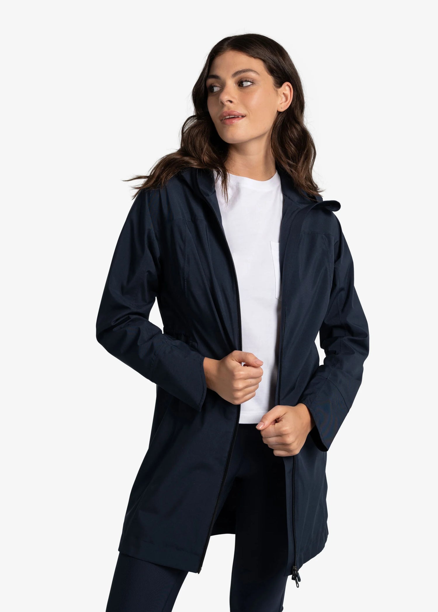 Lolë Element Long Rain Jacket