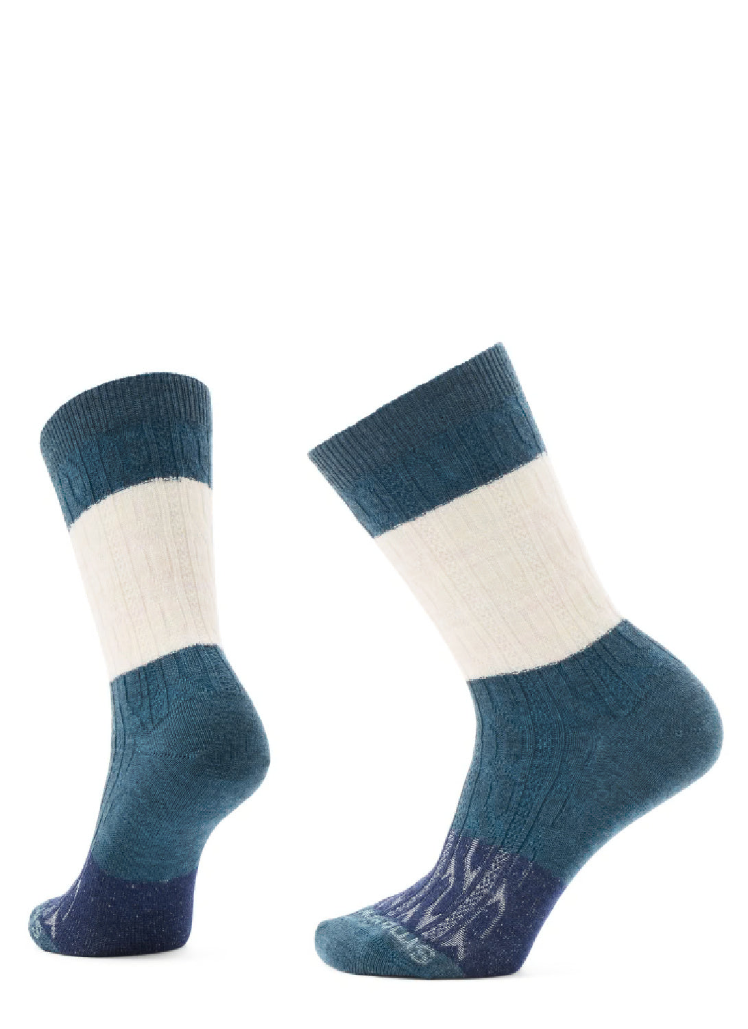 Smartwool Unisex Everyday Colourblock Cable Crew Sock