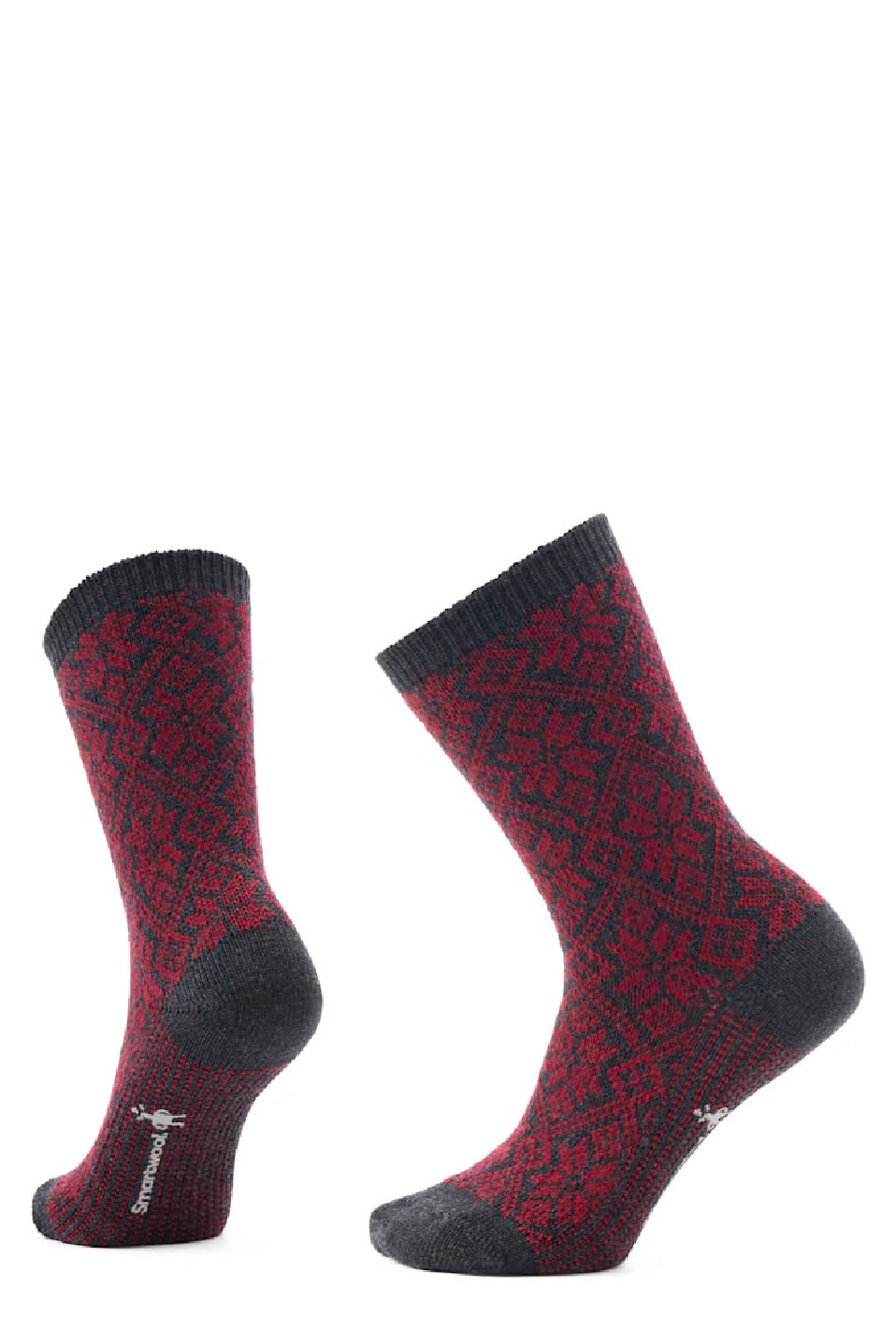 Smartwool Womens Everyday Traditional Snowflake Crew Sock