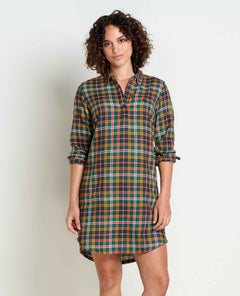 Toad & Co Re-Form Flannel Shirtdress