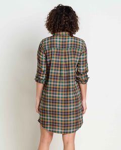 Toad & Co Re-Form Flannel Shirtdress