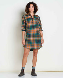 Toad & Co Re-Form Flannel Shirtdress