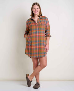 Toad & Co Re-Form Flannel Shirtdress