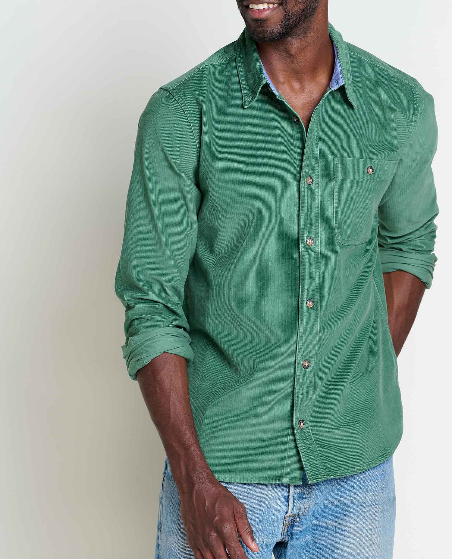 Toad & Co Scouter Cord Long Sleeve Shirt