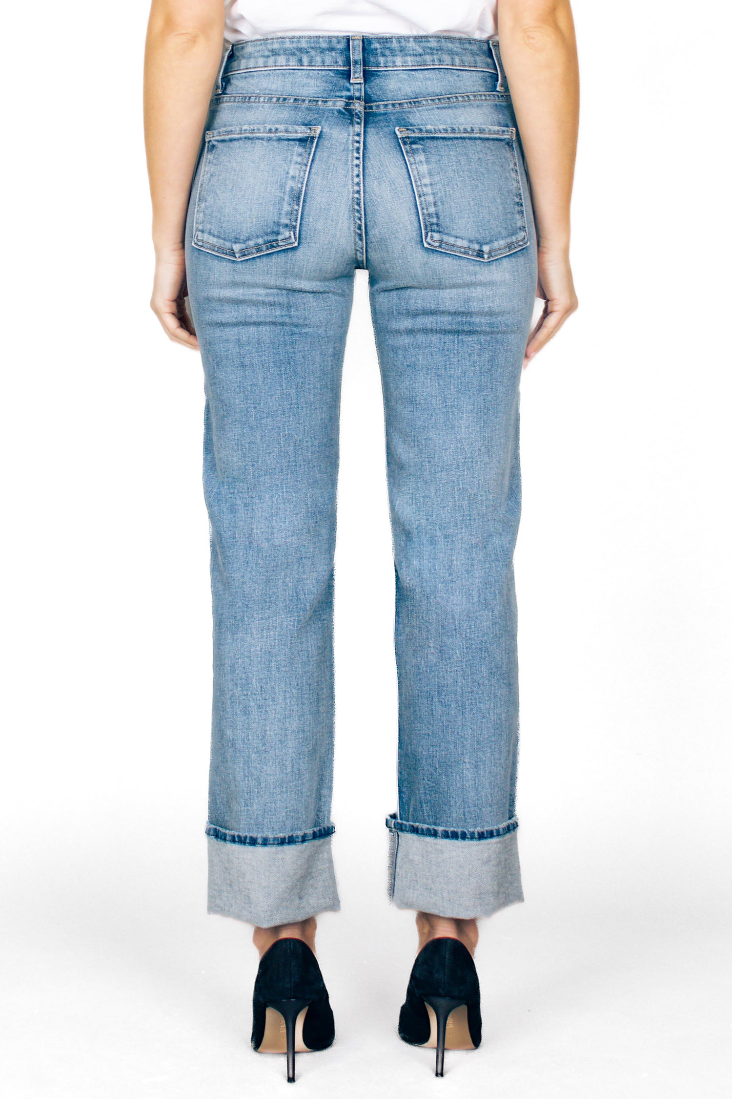 Fidelity Cali Cuff Denim (Dayton)