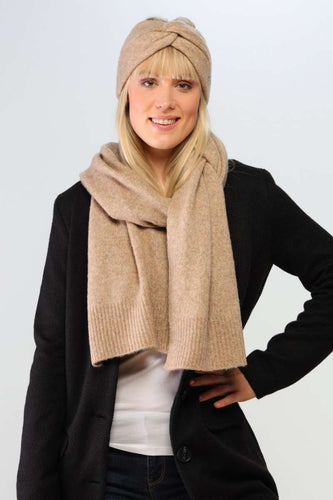 FRAAS Cashmere Scarf Beige, Cashmere Scarf