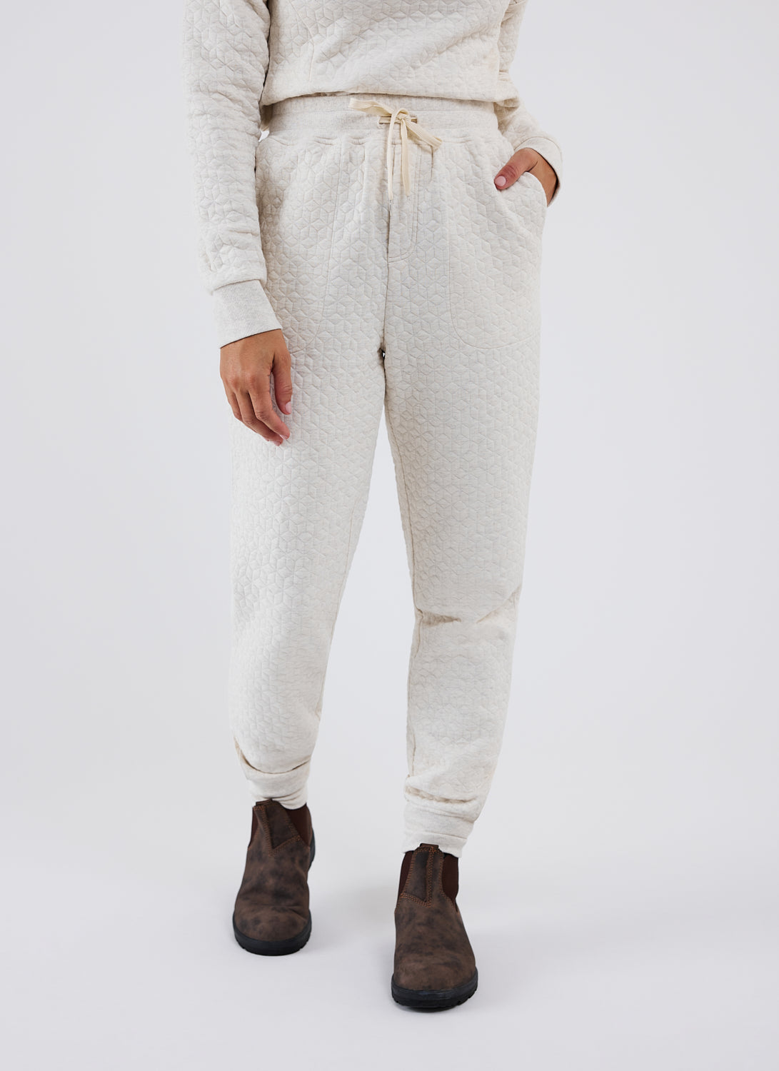 Fig Wasa Quilted Jogger