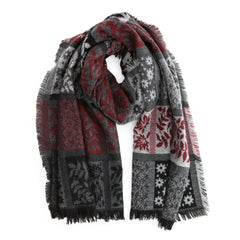 Aventura Fall Patchwork Scarf