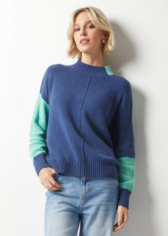 Zaket & Plover Duo Tone Sweater