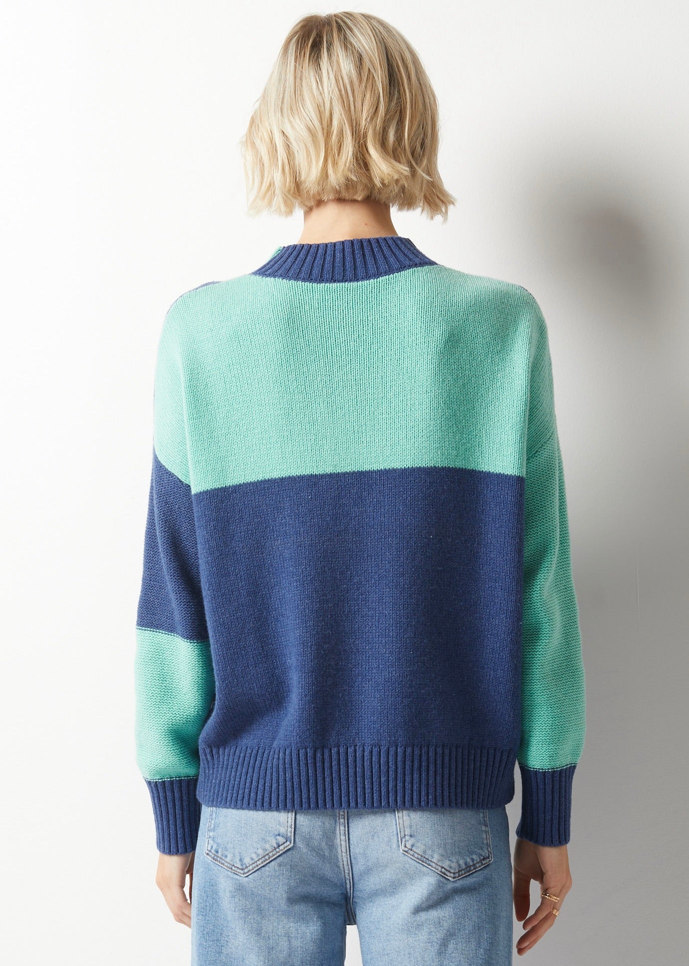 Zaket & Plover Duo Tone Sweater